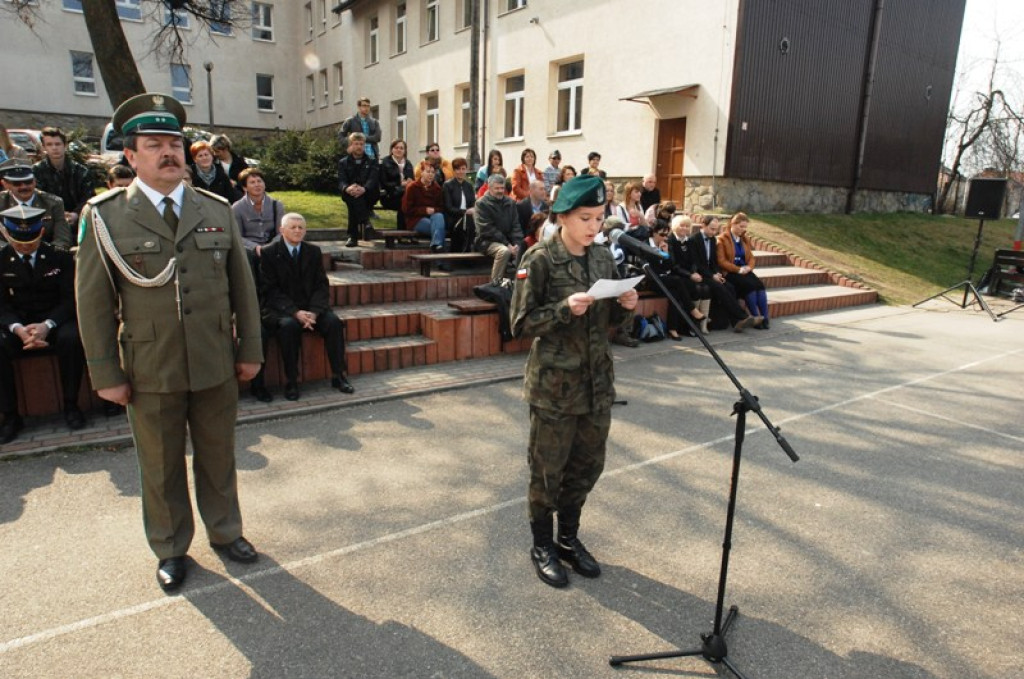 Ślubowanie nowotarskich kadetów