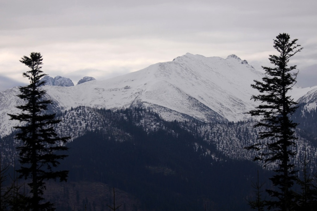 Tatry z Gubałówki i Rusinowej Polany