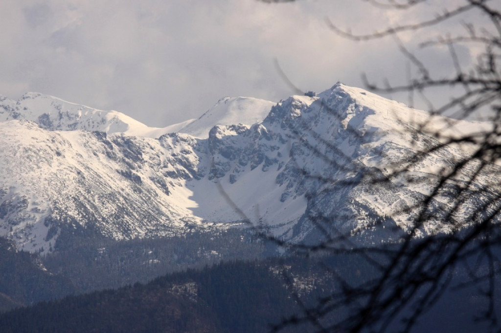 Tatry z Gubałówki i Rusinowej Polany