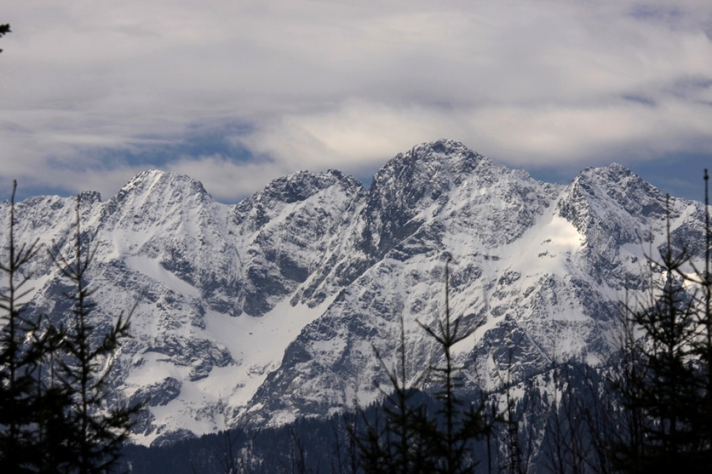 Tatry z Gubałówki i Rusinowej Polany