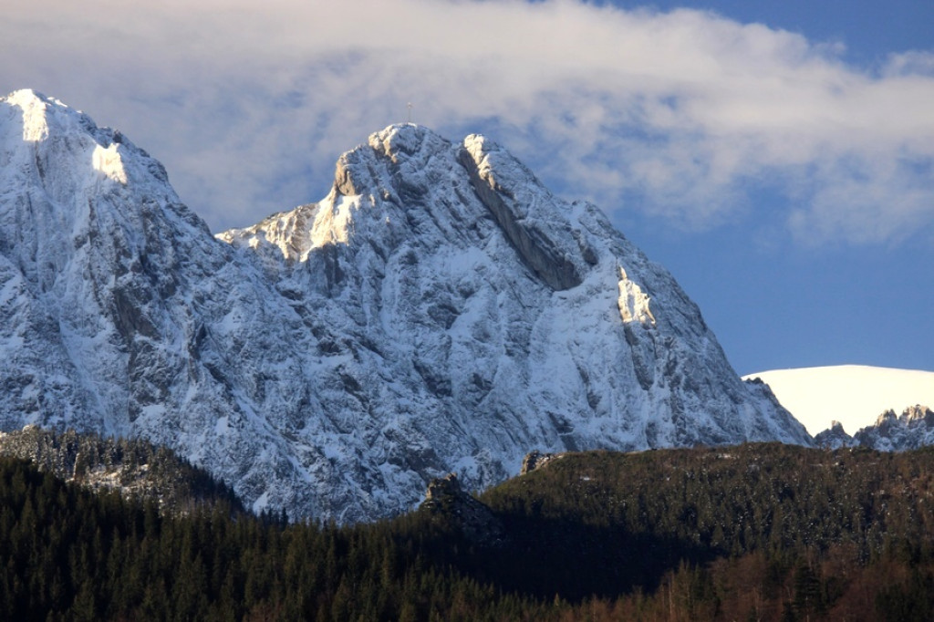 Tatry z Gubałówki i Rusinowej Polany
