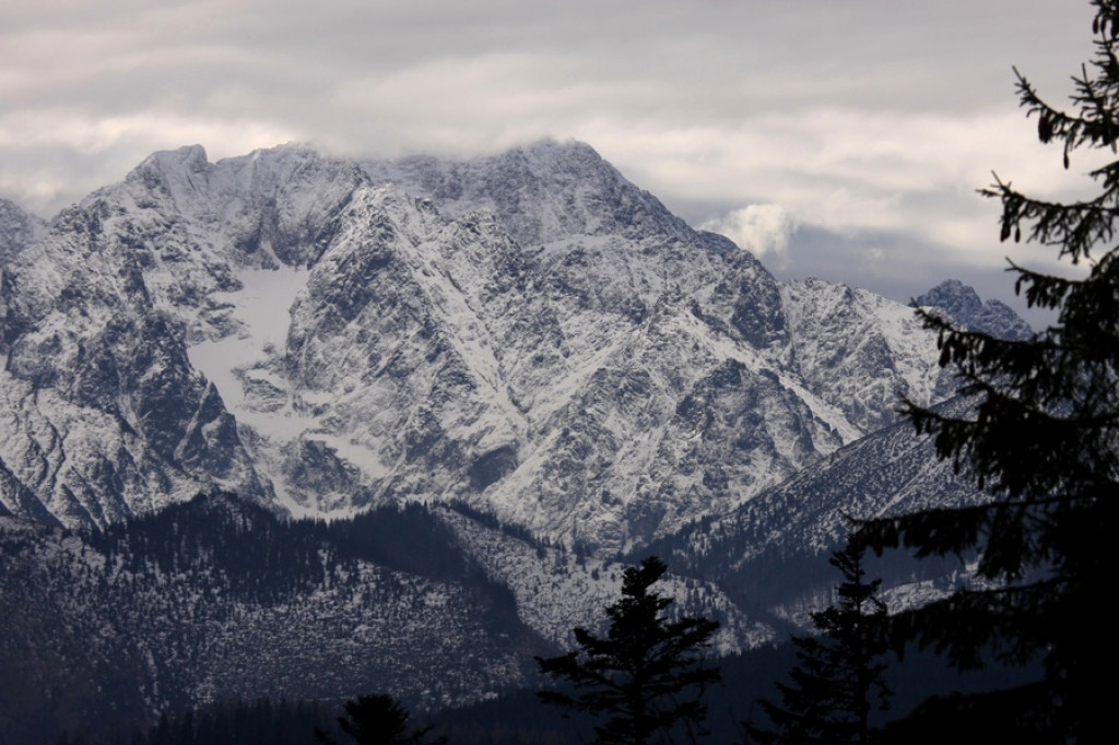 Tatry z Gubałówki i Rusinowej Polany