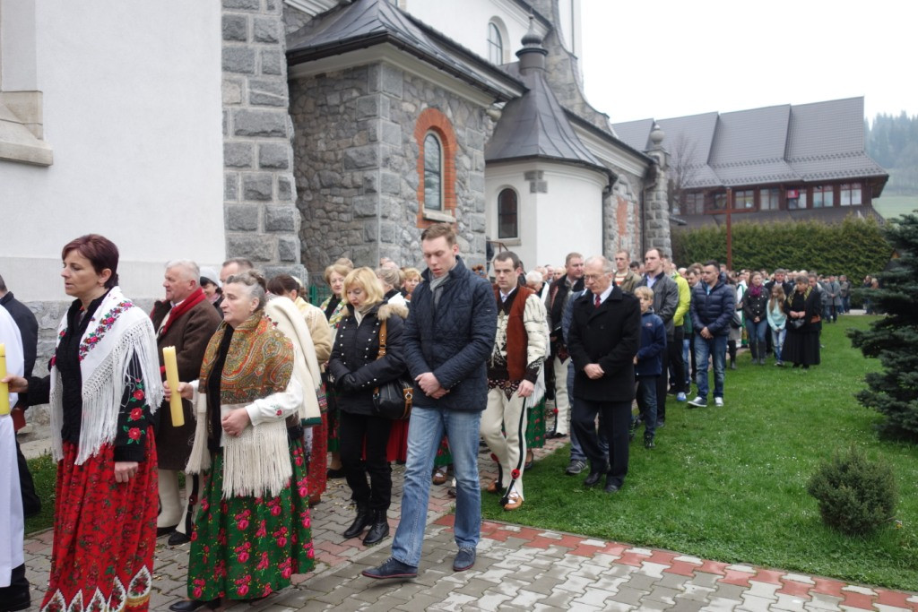 Procesja Rezurekcyjna w Poroninie