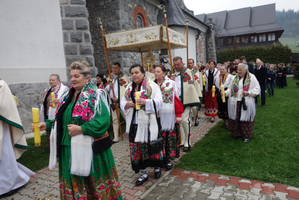 Procesja Rezurekcyjna w Poroninie