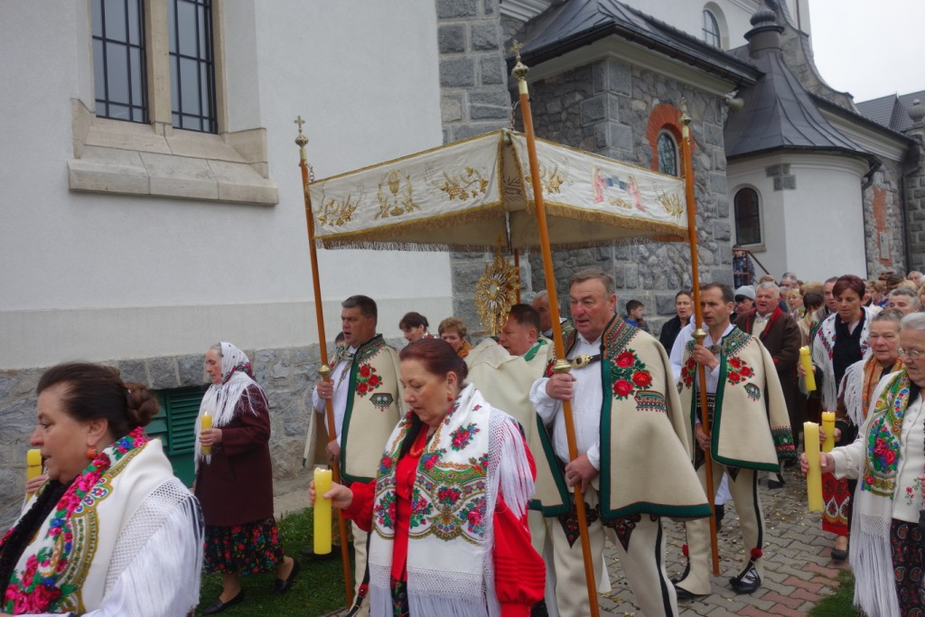 Procesja Rezurekcyjna w Poroninie