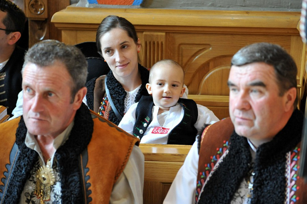 Święto Bacowskie w Ludźmierzu: Kierdel owiec symbolicznie poświęcony