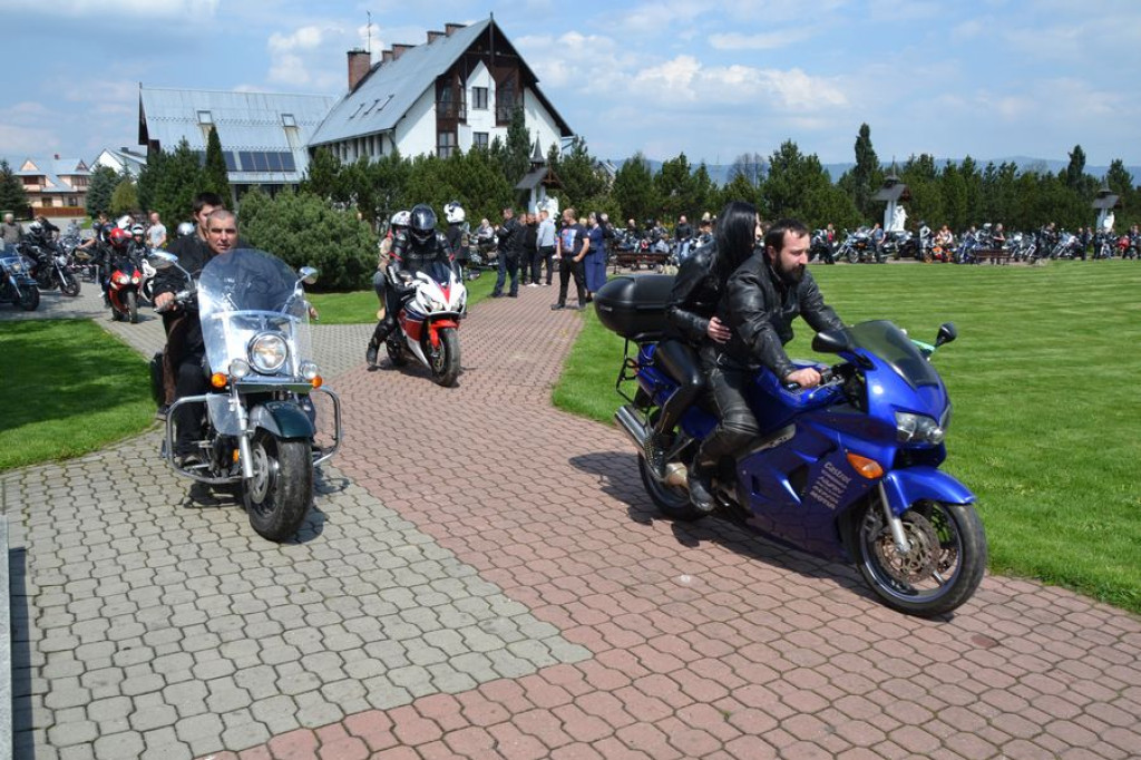 Motocykliści rozpoczynają sezon w Ludźmierzu