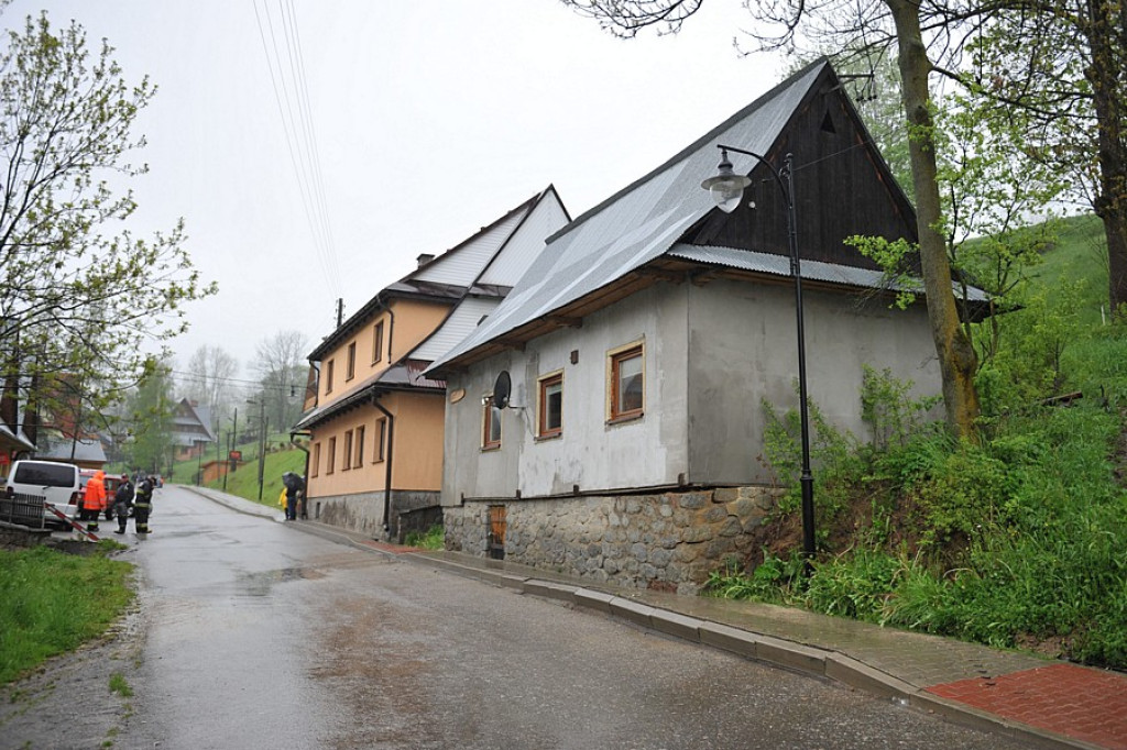 Ulewy, podtopienia i powódź: Niż przeszedł nad Podhalem