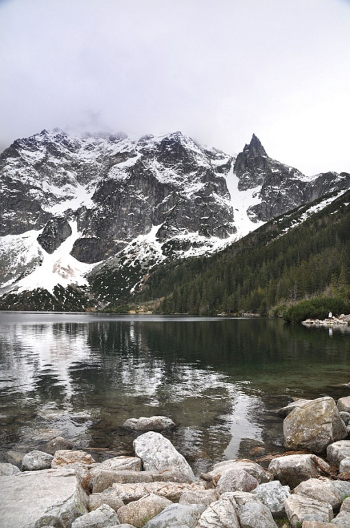 Majowe Morskie Oko i Czarny Staw pod Rysami