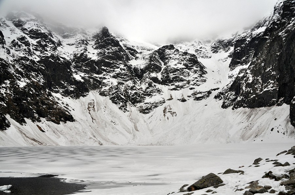 Majowe Morskie Oko i Czarny Staw pod Rysami