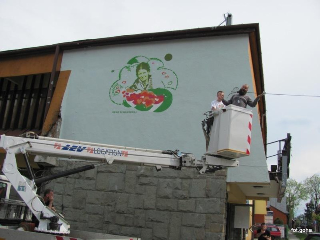 Murale na nowotarskich ścianach