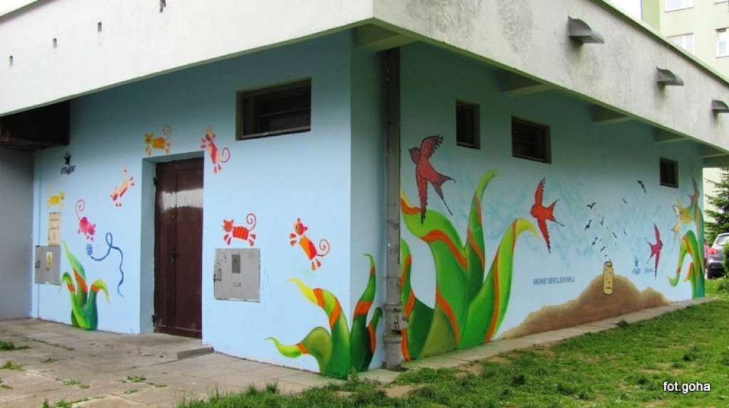 Murale na nowotarskich ścianach
