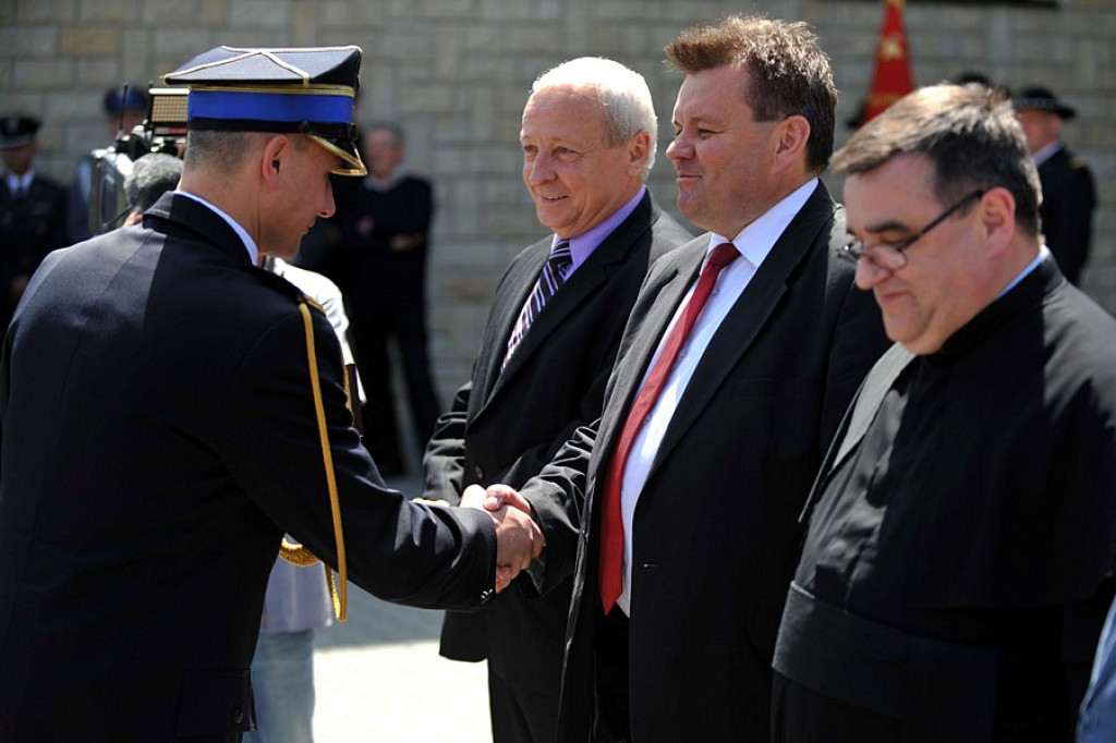 Strażackie odznaki i medale