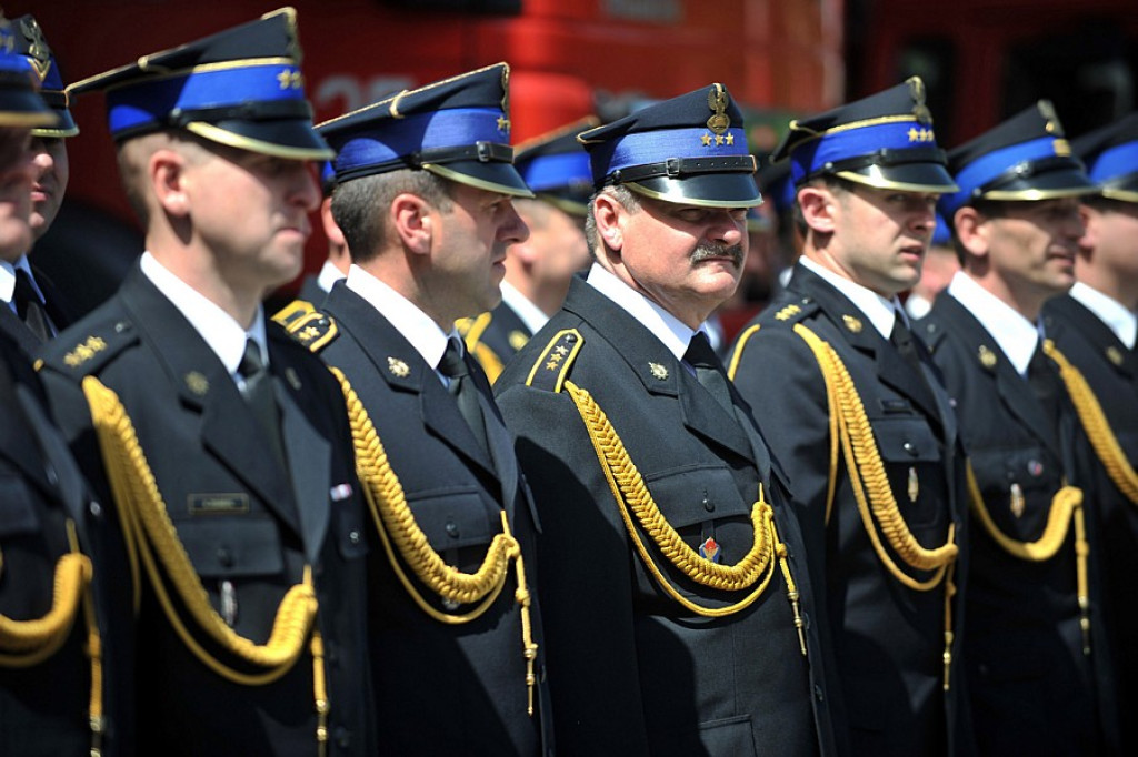 Strażackie odznaki i medale