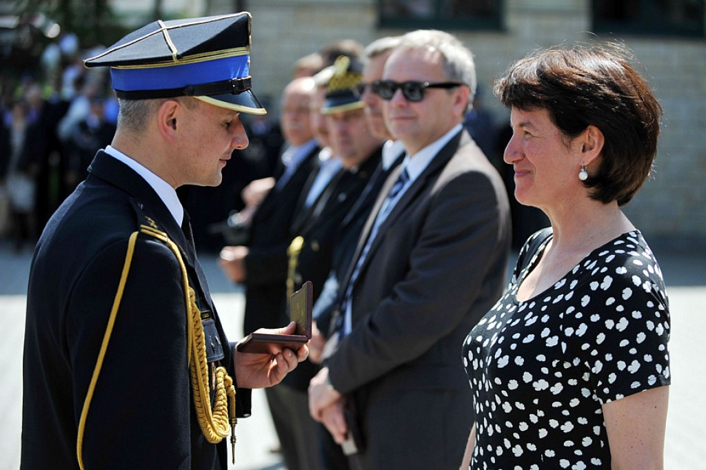 Strażackie odznaki i medale