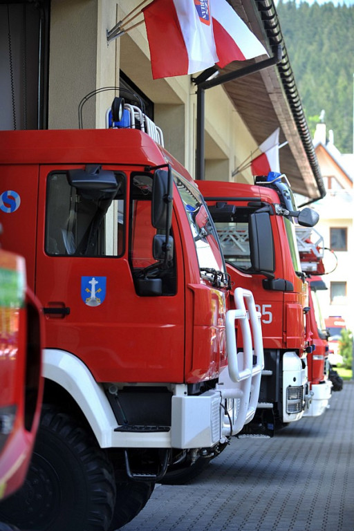 Strażackie odznaki i medale