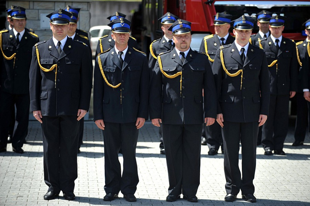 Strażackie odznaki i medale