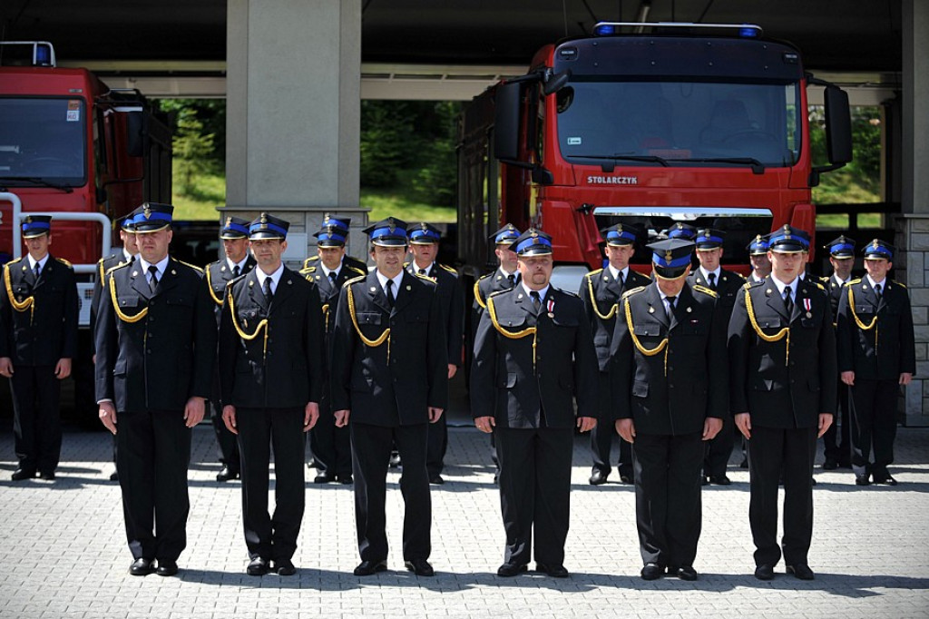 Strażackie odznaki i medale