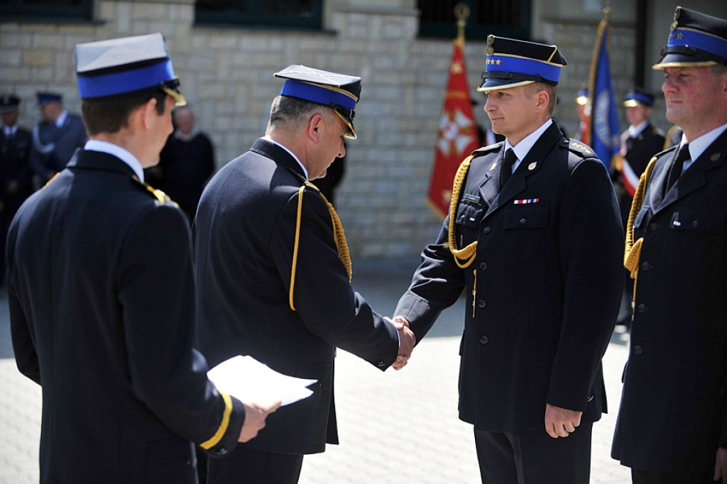 Strażackie odznaki i medale
