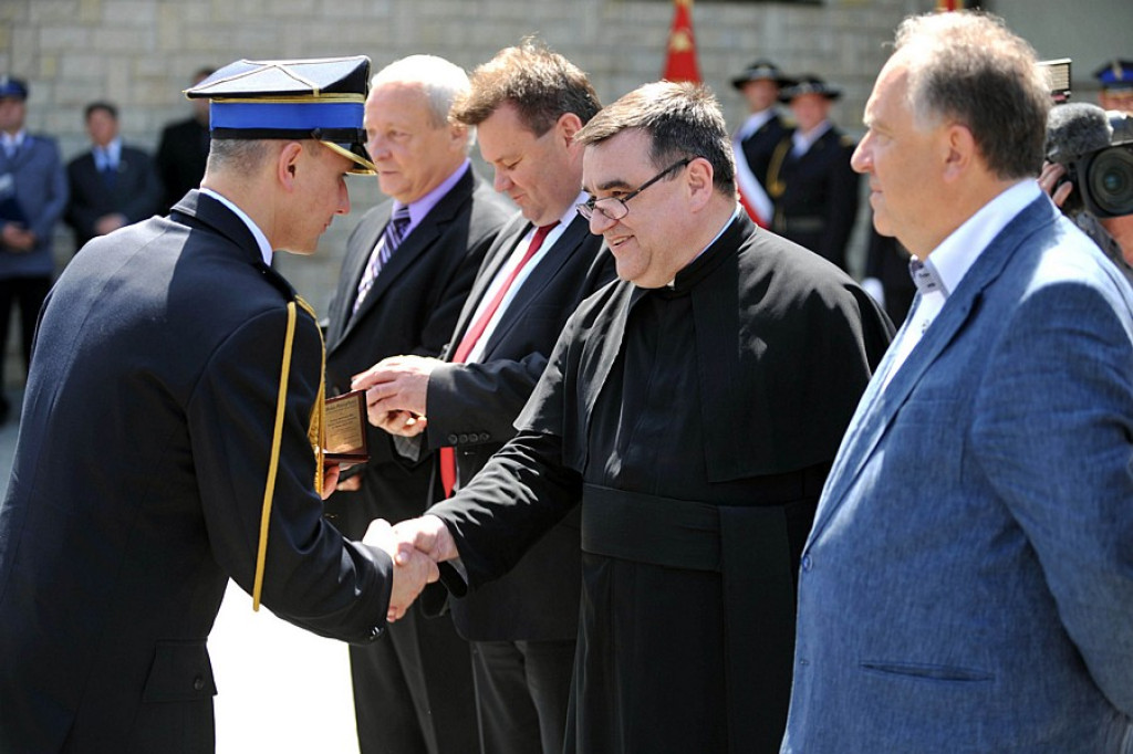 Strażackie odznaki i medale