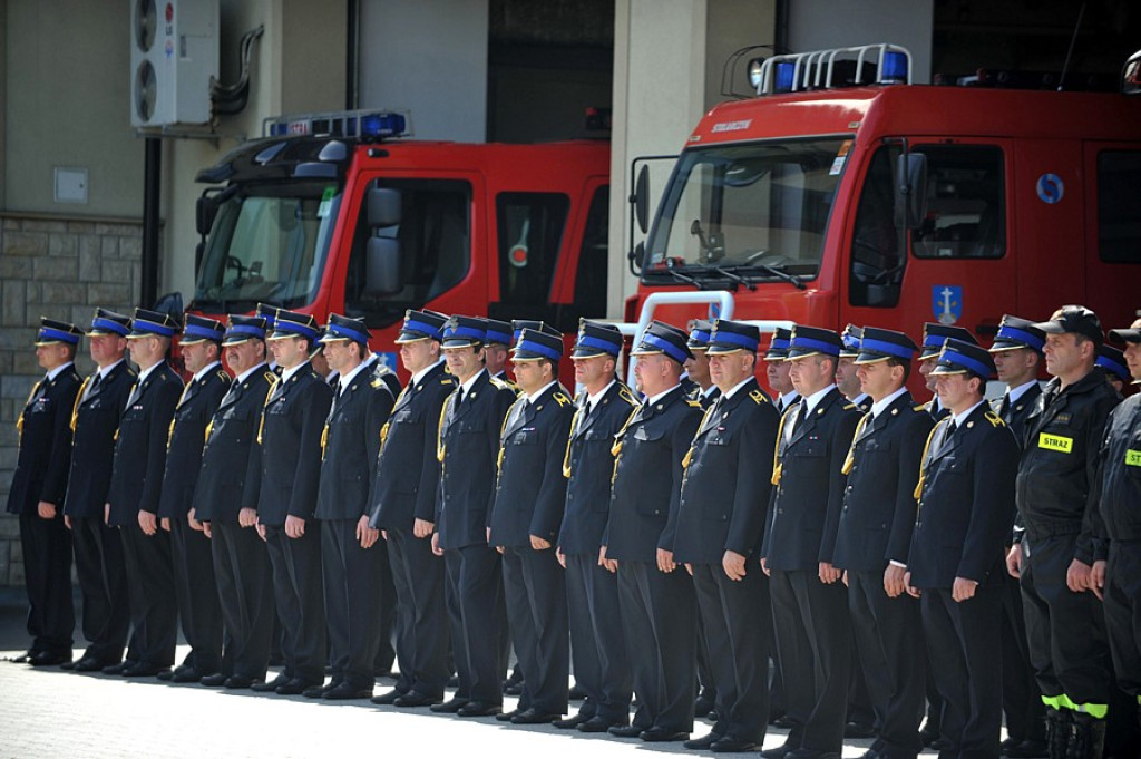 Strażackie odznaki i medale