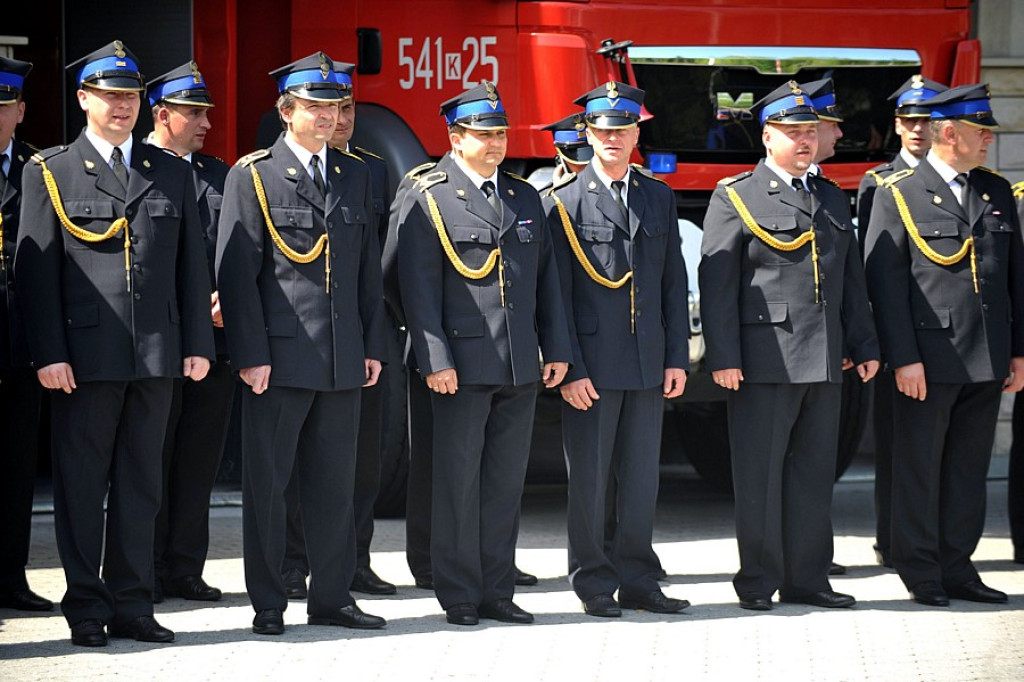 Strażackie odznaki i medale