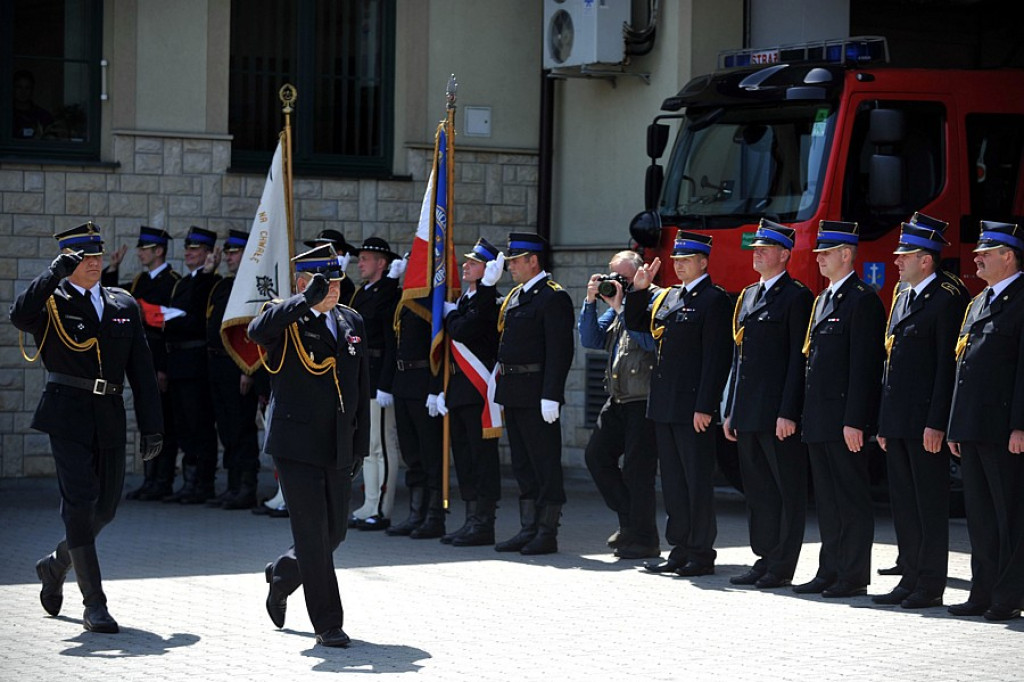 Strażackie odznaki i medale