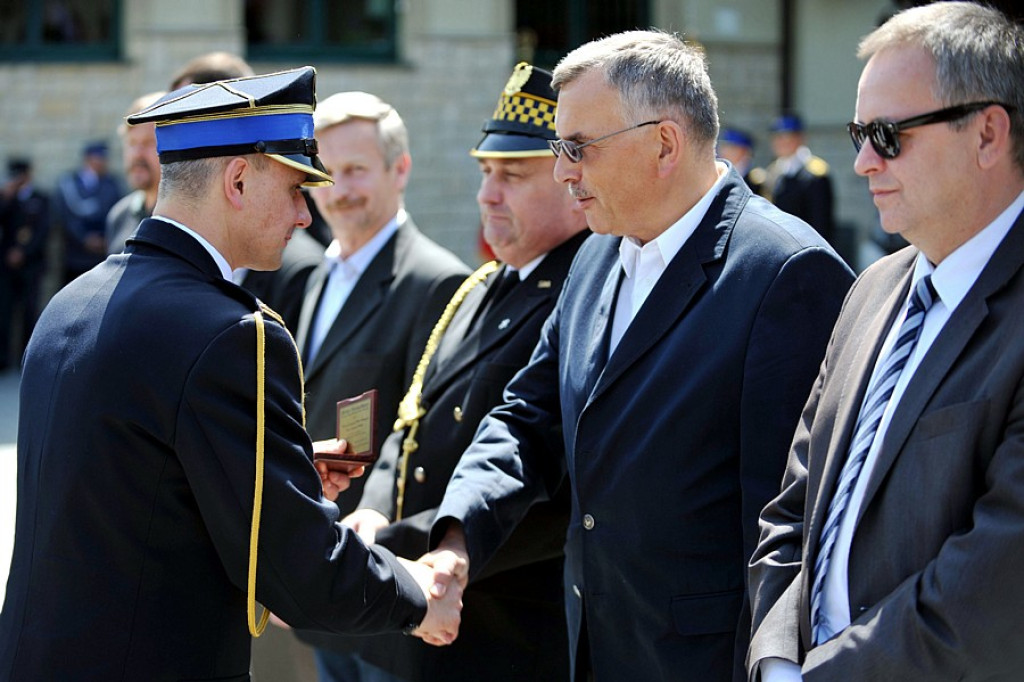Strażackie odznaki i medale