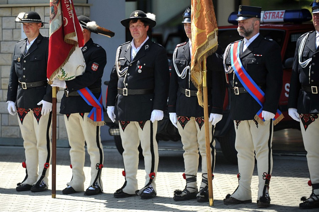 Strażackie odznaki i medale