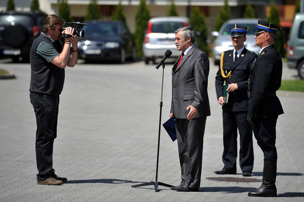 Strażackie odznaki i medale