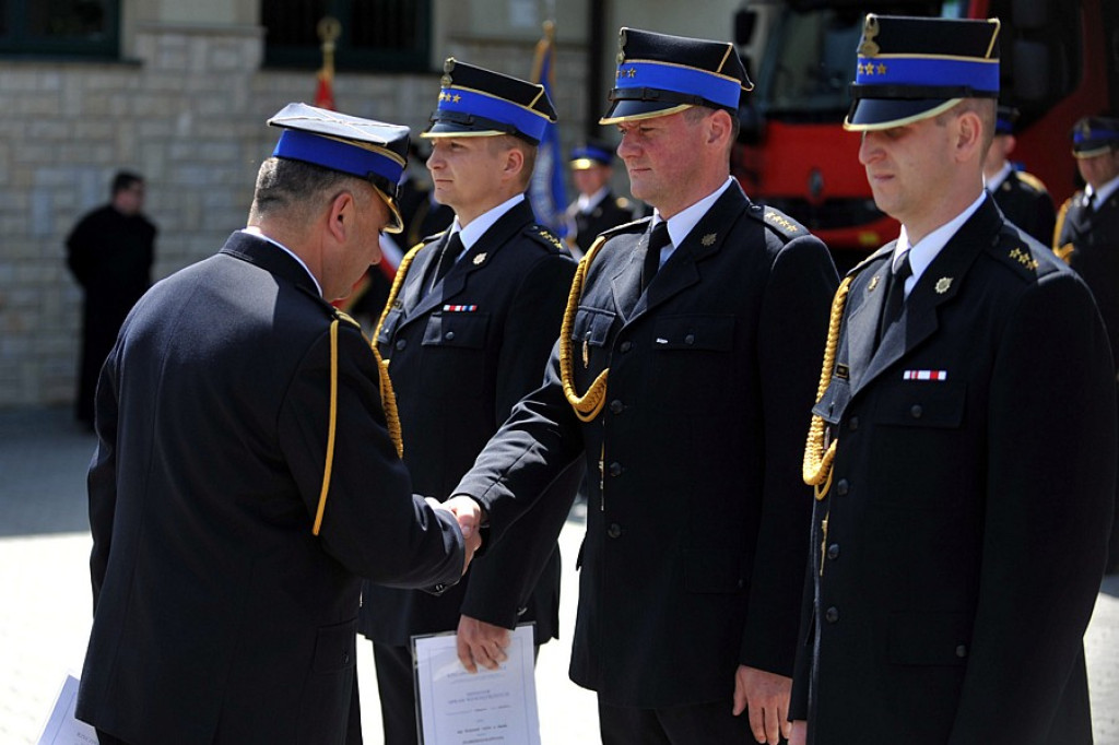 Strażackie odznaki i medale