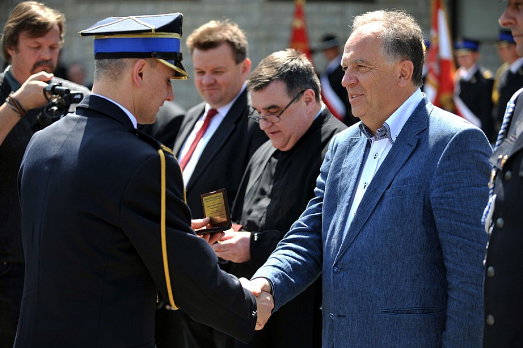Strażackie odznaki i medale