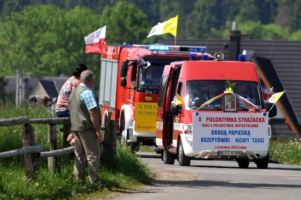 X Pielgrzymka Strażacka Drogą Papieską