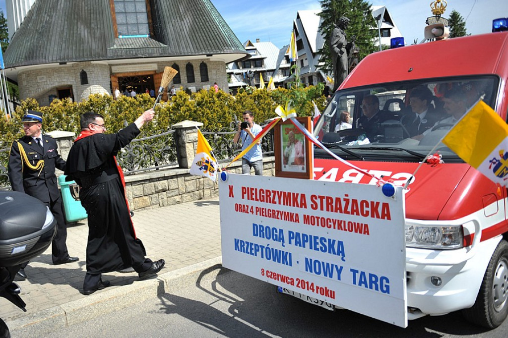 X Pielgrzymka Strażacka Drogą Papieską