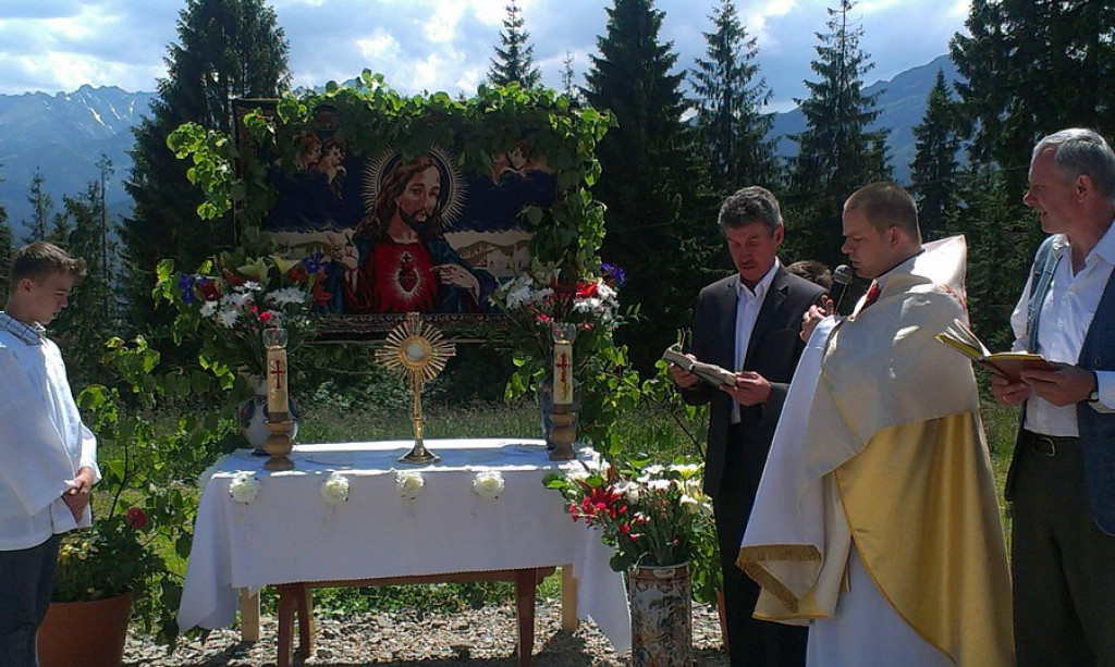 Procesja Bożego Ciała na Gubałówce