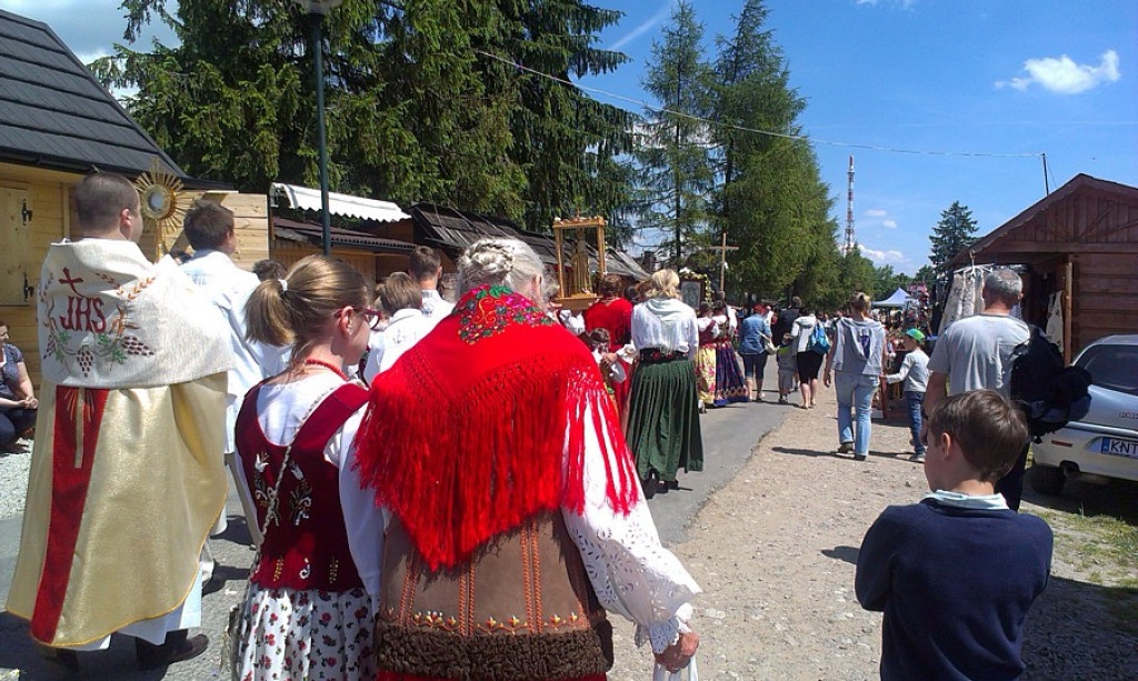 Procesja Bożego Ciała na Gubałówce