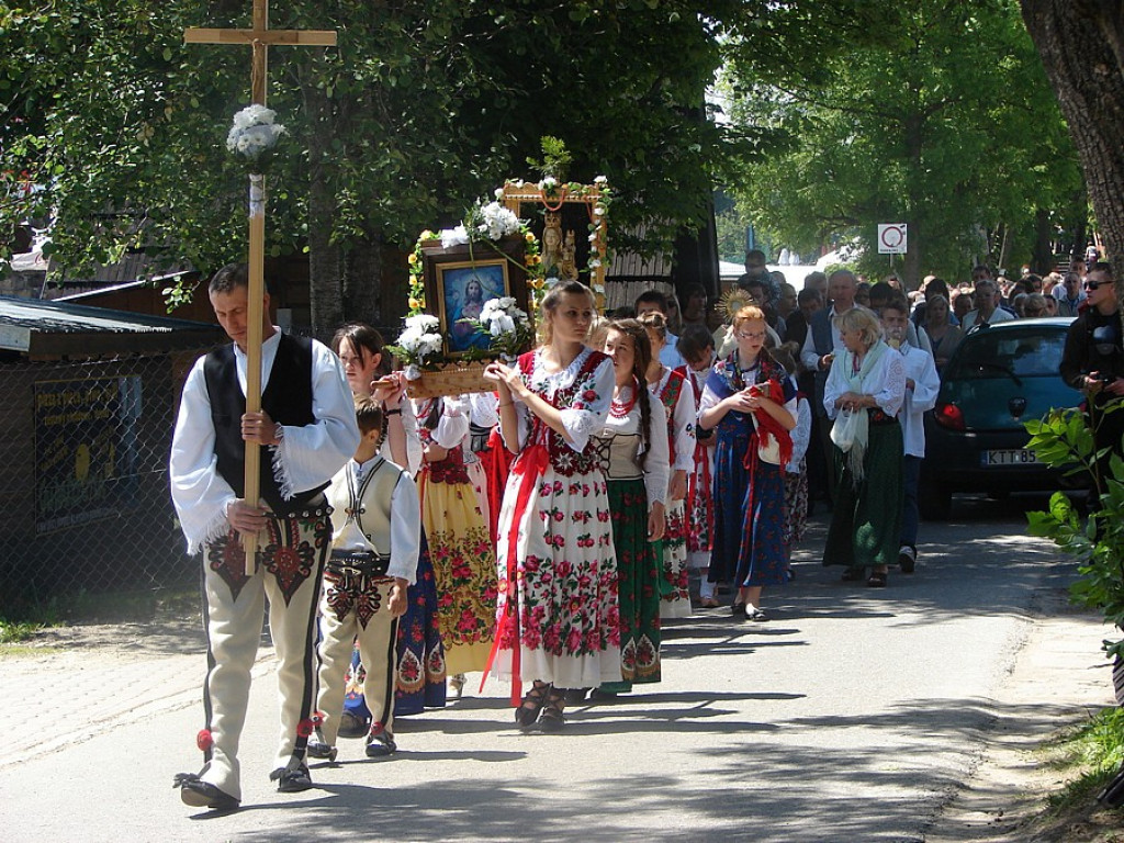 Procesja Bożego Ciała na Gubałówce