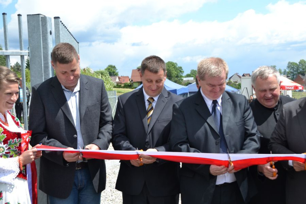 Nowe boisko i scena w Rogoźniku