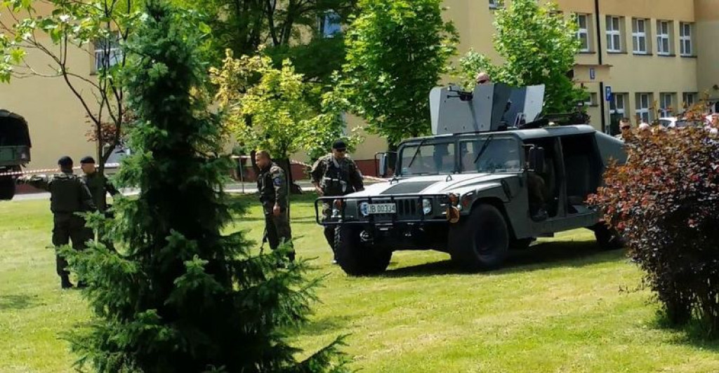 Nowotarscy kadeci w katowickiej szkole policji