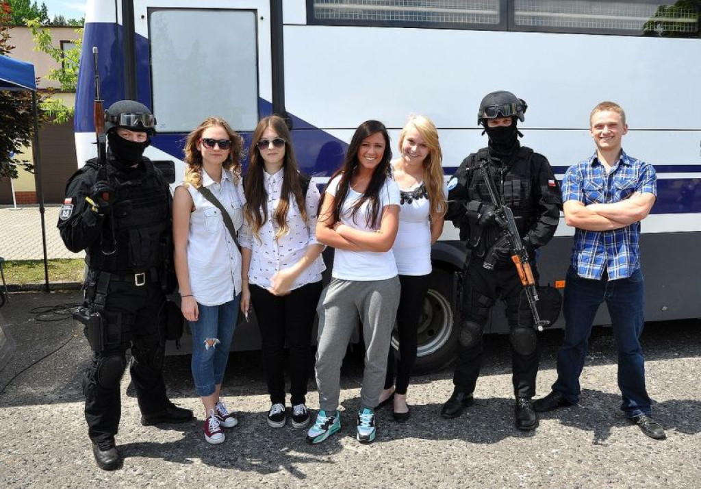 Nowotarscy kadeci w katowickiej szkole policji