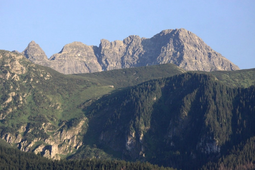 Tatry wieczorem, Tatry o poranku
