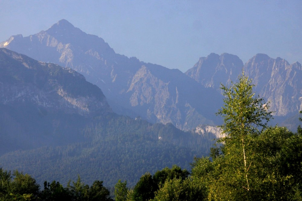 Tatry wieczorem, Tatry o poranku