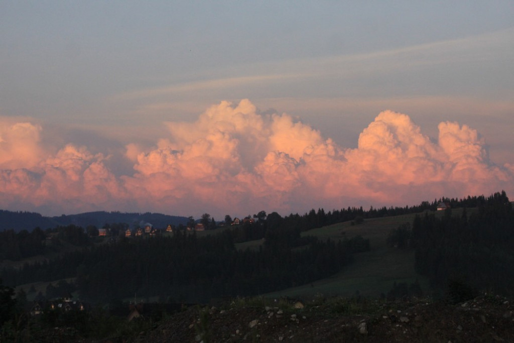 Tatry wieczorem, Tatry o poranku