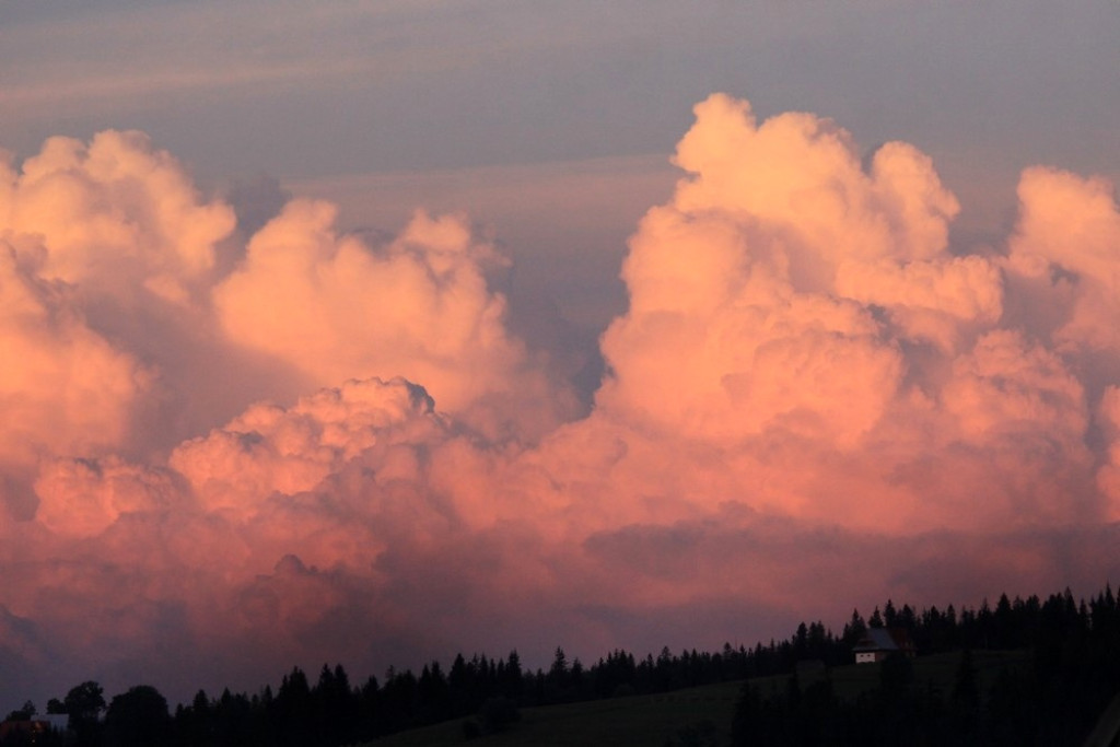 Tatry wieczorem, Tatry o poranku