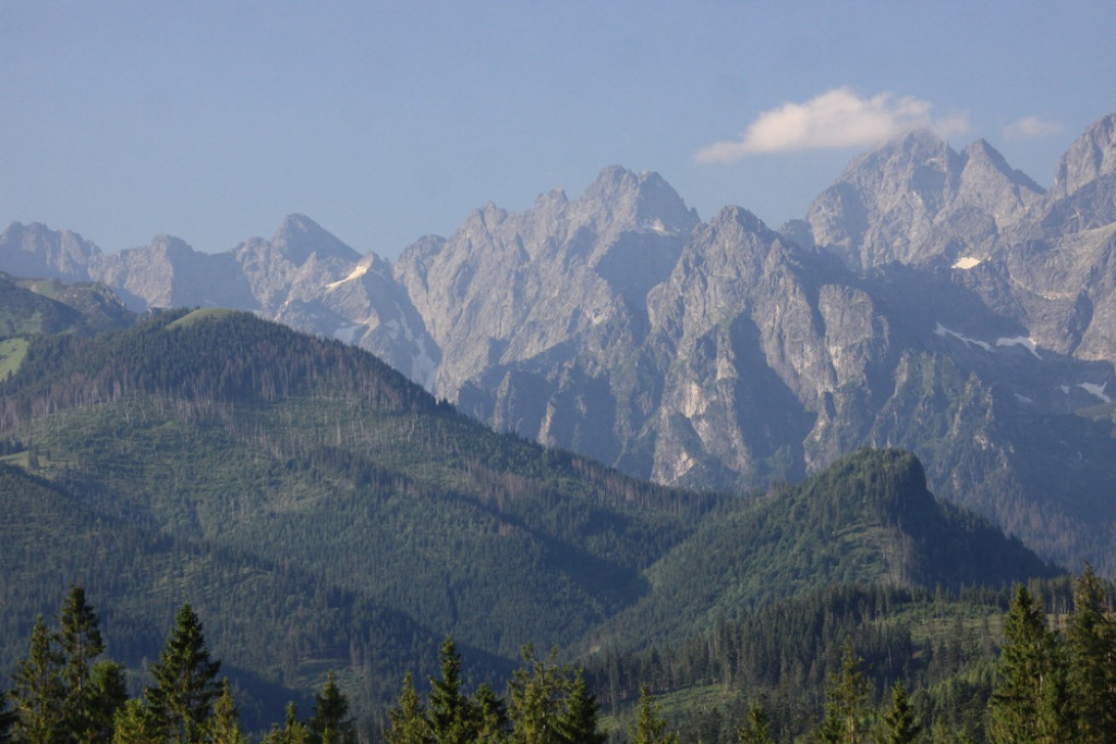 Tatry wieczorem, Tatry o poranku