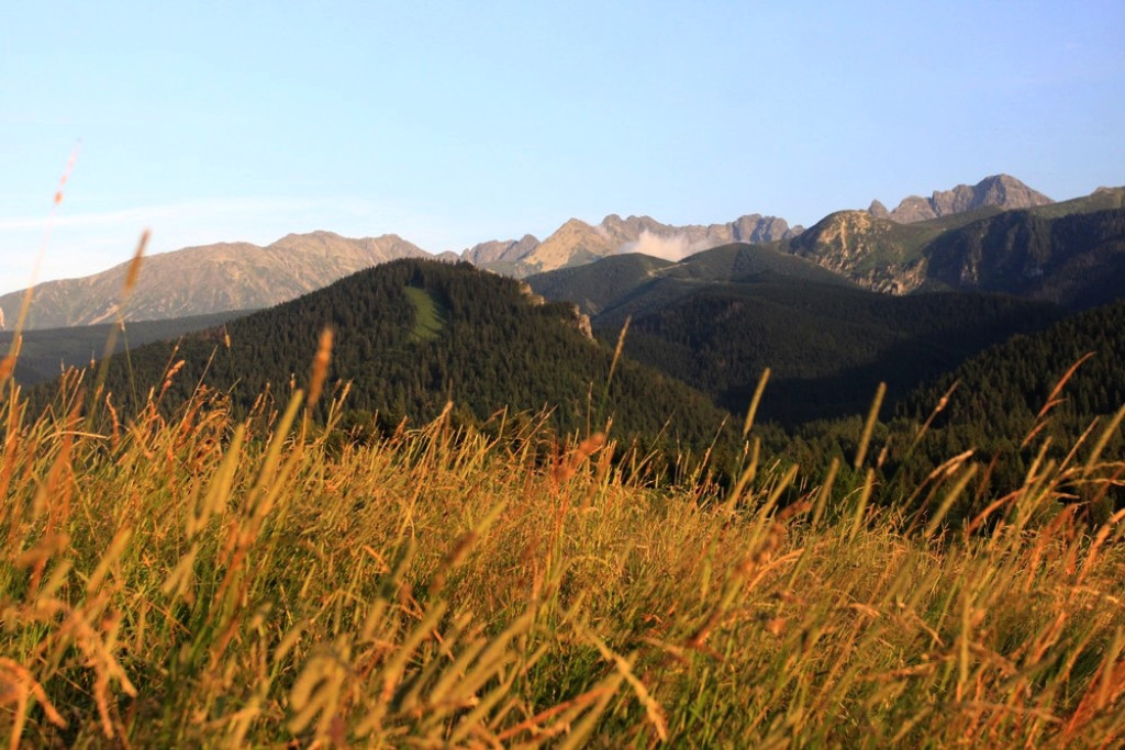 Tatry wieczorem, Tatry o poranku
