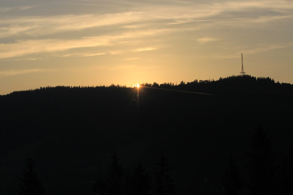 Tatry wieczorem, Tatry o poranku