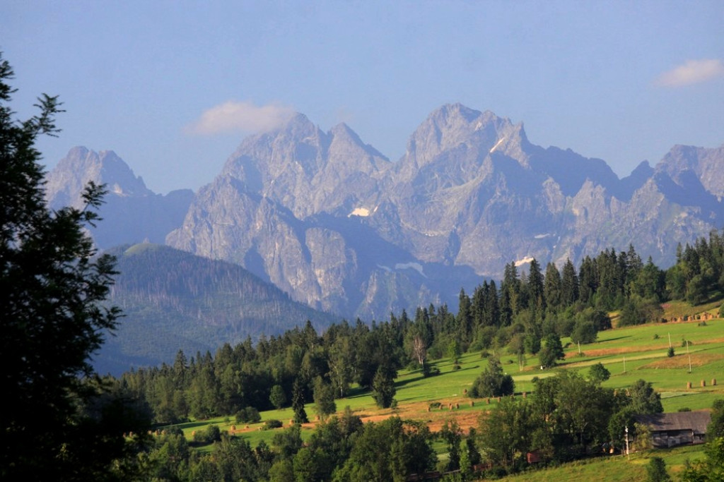 Tatry wieczorem, Tatry o poranku
