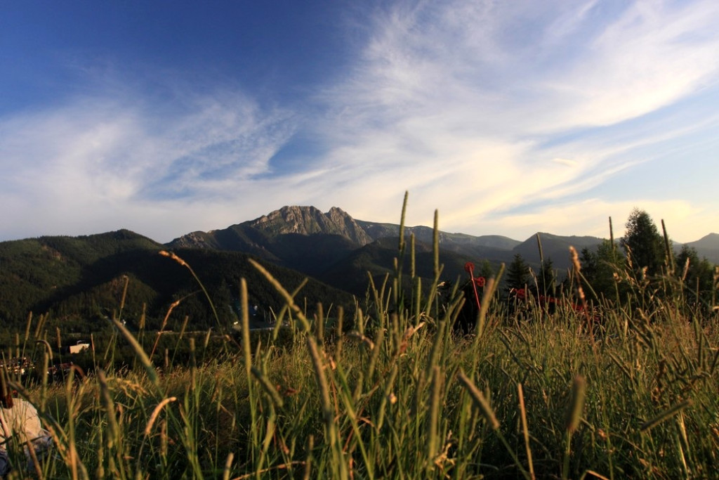 Tatry wieczorem, Tatry o poranku