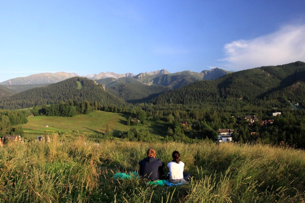 Tatry wieczorem, Tatry o poranku